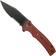 Image pour Civivi Cogent C20038E-2 Blackwashed Serrated Edge, Burgundy G10 couteau de poche