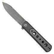 Civivi Banneret, Damascus, Carbonfiber, C20040D-DS1 couteau de poche