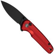 Afbeelding voor Civivi Mini Shakan C20052F-2 Blackwashed Nitro-V, Red Aluminium, zakmes