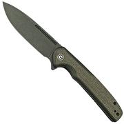Civivi Voltaic C20060-3 inox noir/micarta, couteau de poche