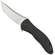 Civivi Synergy 3 Tanto C20075B-1 Black G10 couteau de poche, design Jim O'Young