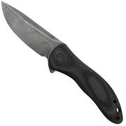Civivi Synergy 3 C20075-DS1 Black G10, Damascus coltello da tasca, Jim O'Young design