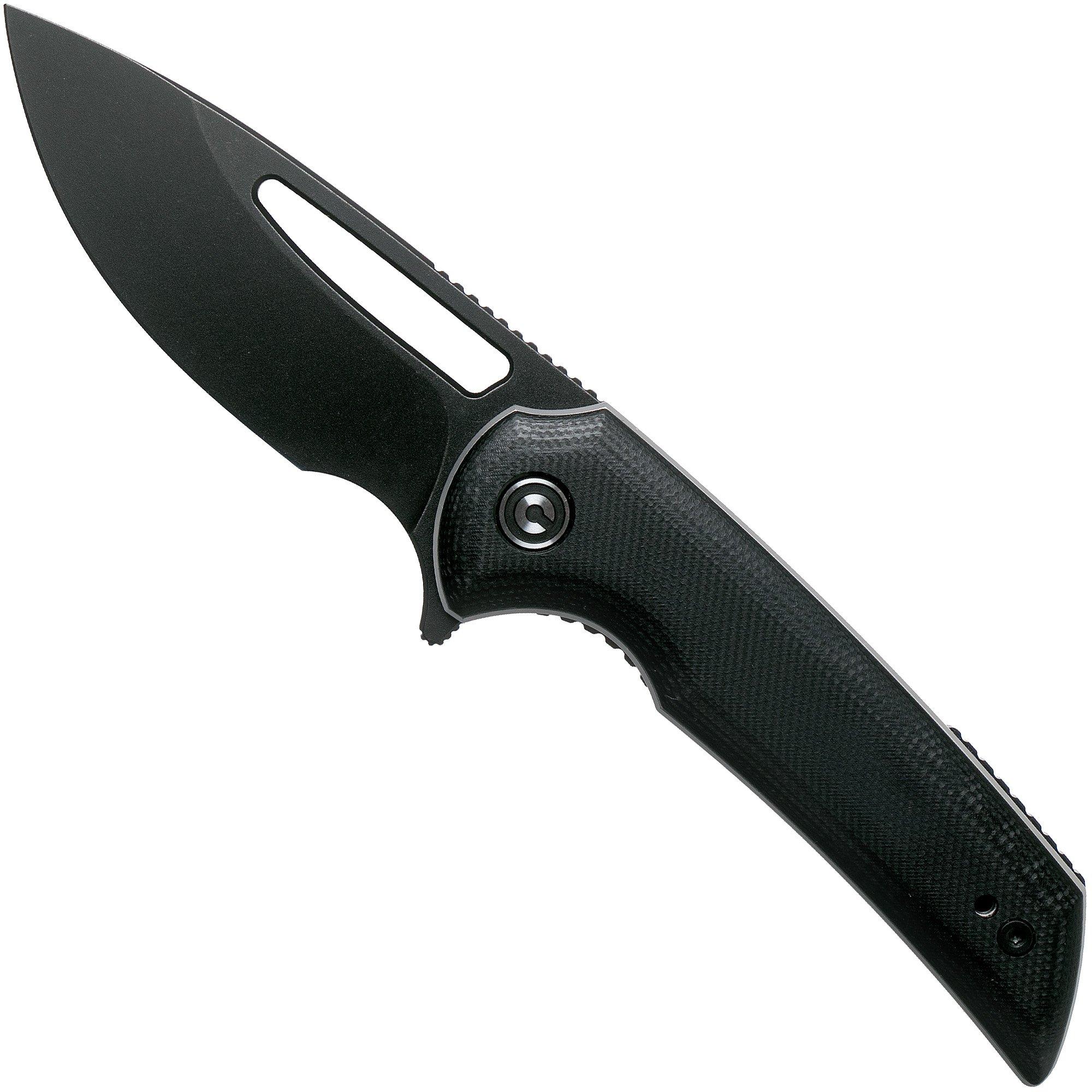 Civivi Odium C2010E Black-Black G10 pocket knife, Ferrum Forge design