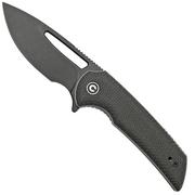 Civivi Odium C2010G Black, Dark Green Micarta navaja, diseño Ferrum Forge