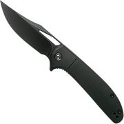 Civivi Ortis C2013D Black, Black FRN coltello da tasca