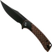 Civivi Dogma C2014B Black, Copper pocket knife