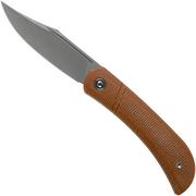 Civivi Appalachian Drifter C2015A Brown Micarta couteau de gentleman