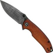 Civivi Pintail C2020DS-2 Damascus, Cuibourtia pocket knife