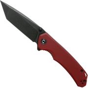 Civivi Brazen C2023B Tanto Red, Blackwashed zakmes