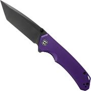 Civivi Brazen C2023D Tanto Purple, Blackwashed couteau de poche