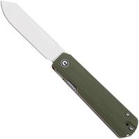 Afbeelding voor CIVIVI Sendy C21004B-1 Satin Nitro-V, Milled Green/Red G10, zakmes, Ben Petersen design