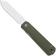 Imagen para CIVIVI Sendy C21004B-1 Satin Nitro-V, Milled Green/Red G10, navaja, Ben Petersen design