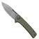 Image pour Civivi Conspirator C21006-DS1 Green Micarta, Damascus couteau de poche
