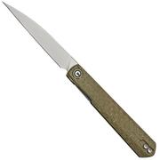 Civivi Clavi C21019-3 Green Micarta coltello da tasca, design di Ostap Hel