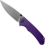 Civivi Brazen C2102A Droppoint Purple, Stonewashed pocket knife