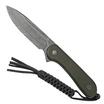 Civivi Elementum Fixed Blade C2105-DS1 Damaskus, Ebenholz, feststehendes Messer