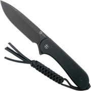 Civivi Elementum Fixed Blade C2105A All Black Flat G10 fixed knife