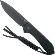 Civivi Elementum Fixed Blade C2105A All Black Flat G10 faca fixa