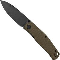 Image pour Civivi Sokoke C22007-2, Green Micarta, 14C28N couteau de poche, Ray Laconico design