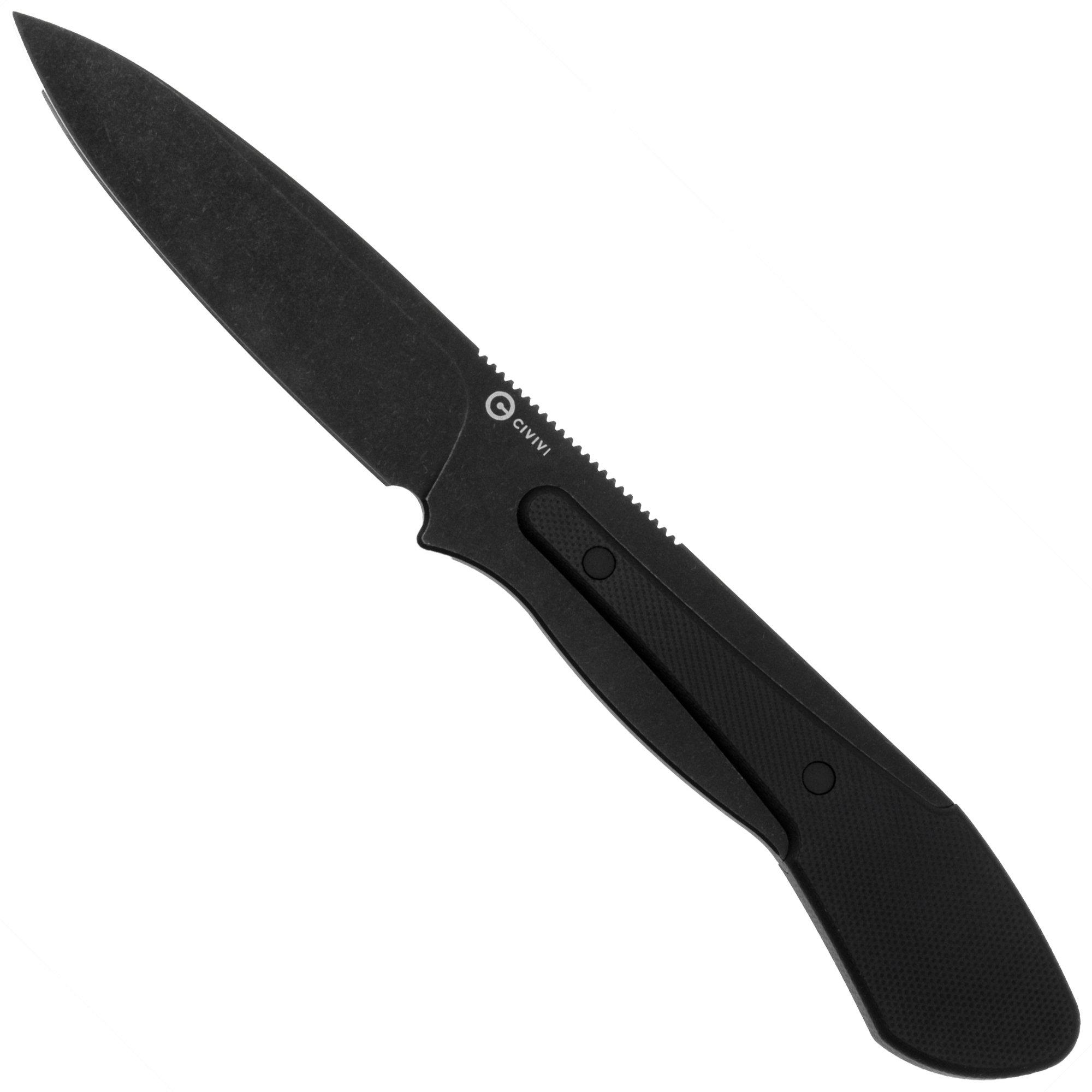 Nóż z głownią stałą Civivi Varius C22009D-1 Black G10