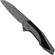 Civivi Hypersonic C22011-2 Gray Stainless, Black G10 pocket knife, Gustavo T. Cecchini design