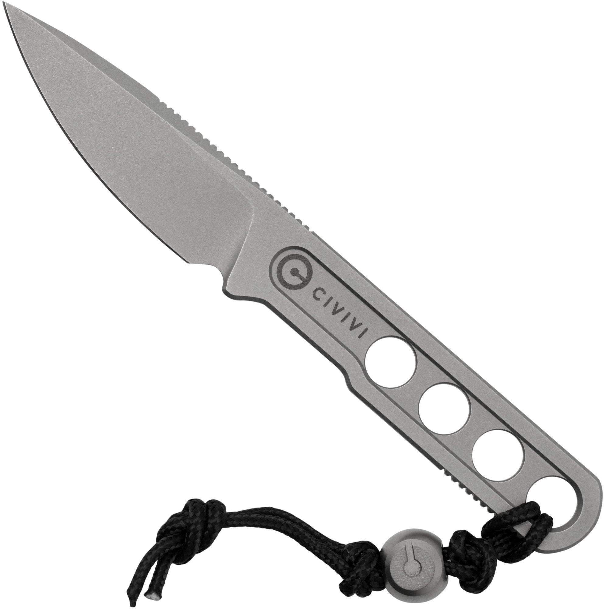 Nóż typu neck Civivi Circulus C22012-2, Stonewashed 10Cr15CoMoV, projekt Ostap Hel