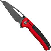 Civivi Sentinel Strike C22025B-1 Red Aluminium, Black FRN, couteau de poche