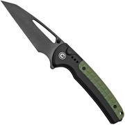 Civivi Sentinel Strike C22025B-3 Black Aluminium, OD Green FRN, coltello da tasca