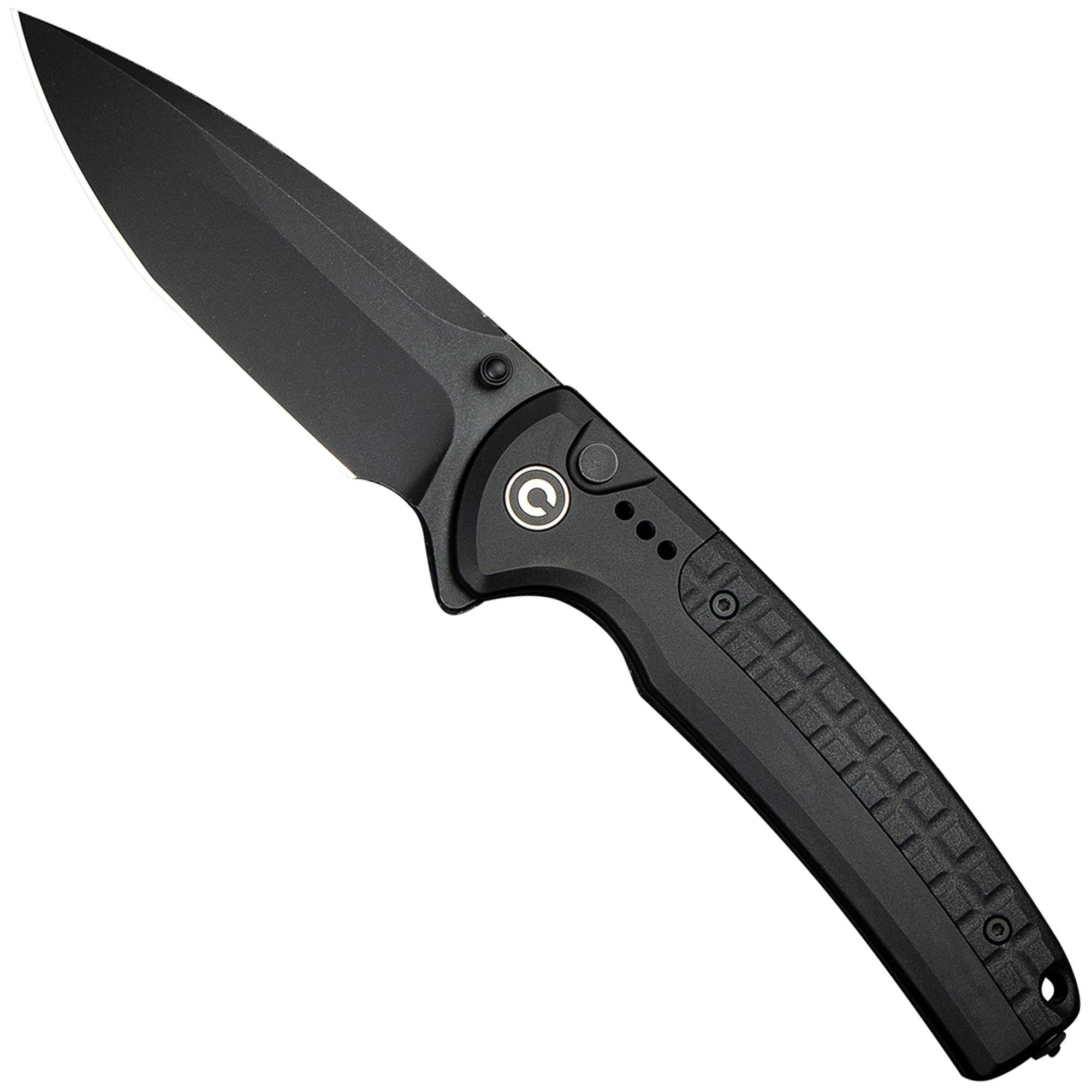 Nóż składany Civivi Sentinel Strike II C22025D-1 Nitro-V, Black Aluminium, Black FRN