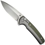Civivi Sentinel Strike II C22025D-2 Nitro-V, Grey Aluminium, Green FRN, zakmes
