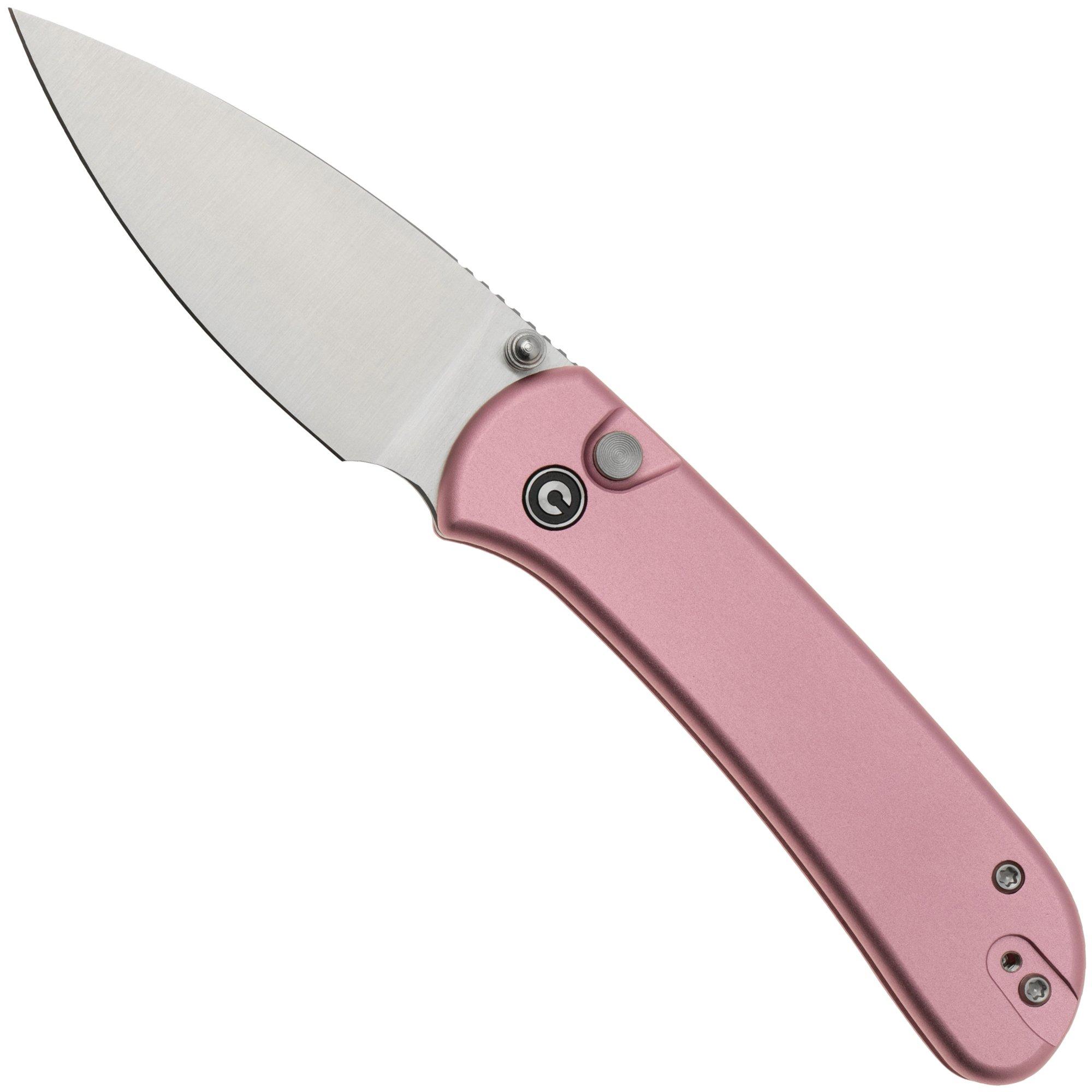 Nóż składany Civivi Qubit C22030E-5 Pink Aluminium