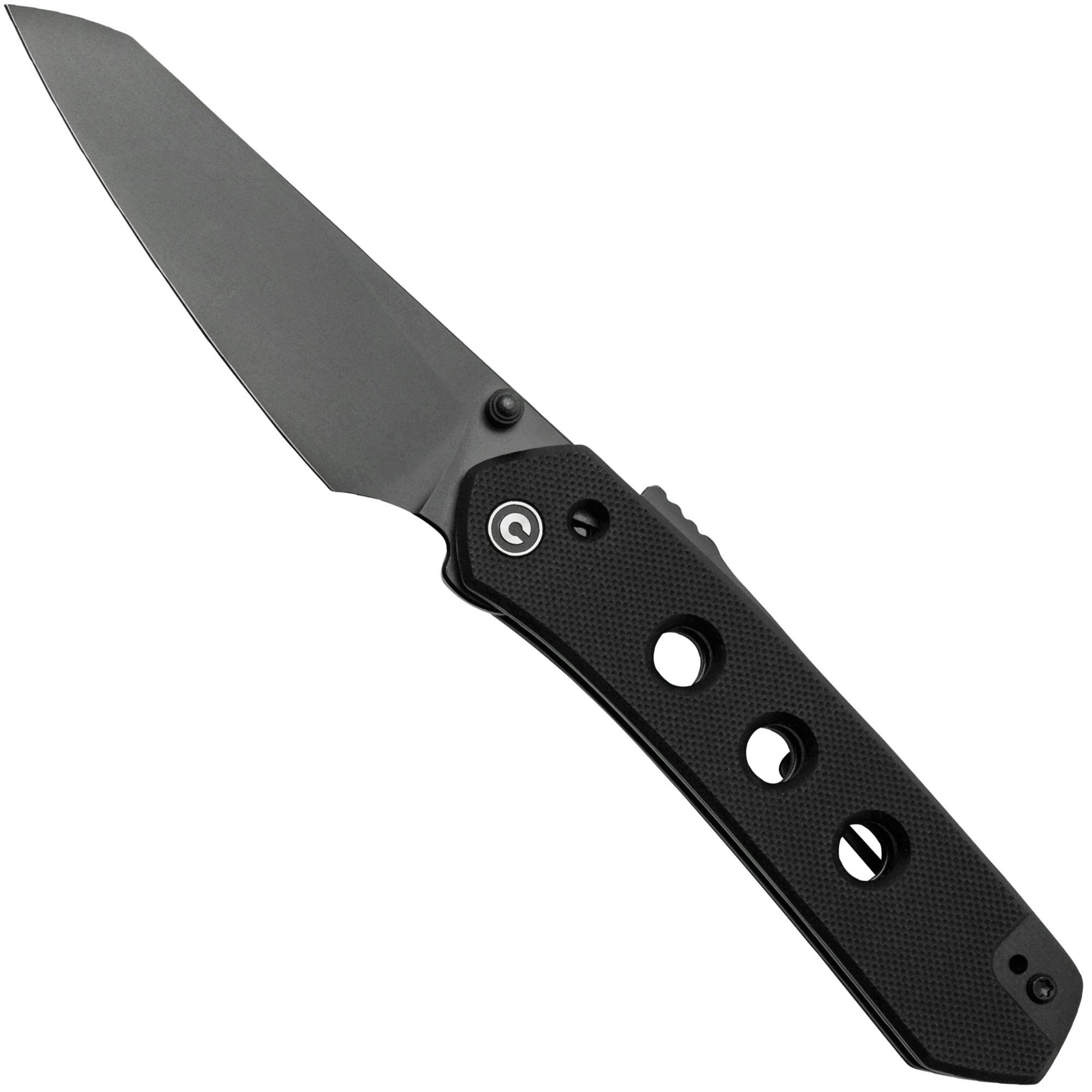 Nóż składany Civivi Vision FG C22036-1 Black G10, Black Nitro-V Blade, projekt Snecx Tan