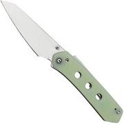 Civivi Vision FG C22036-2 Natural G10, Satin Nitro-V Blade, coltello da tasca, design di Snecx Tan 