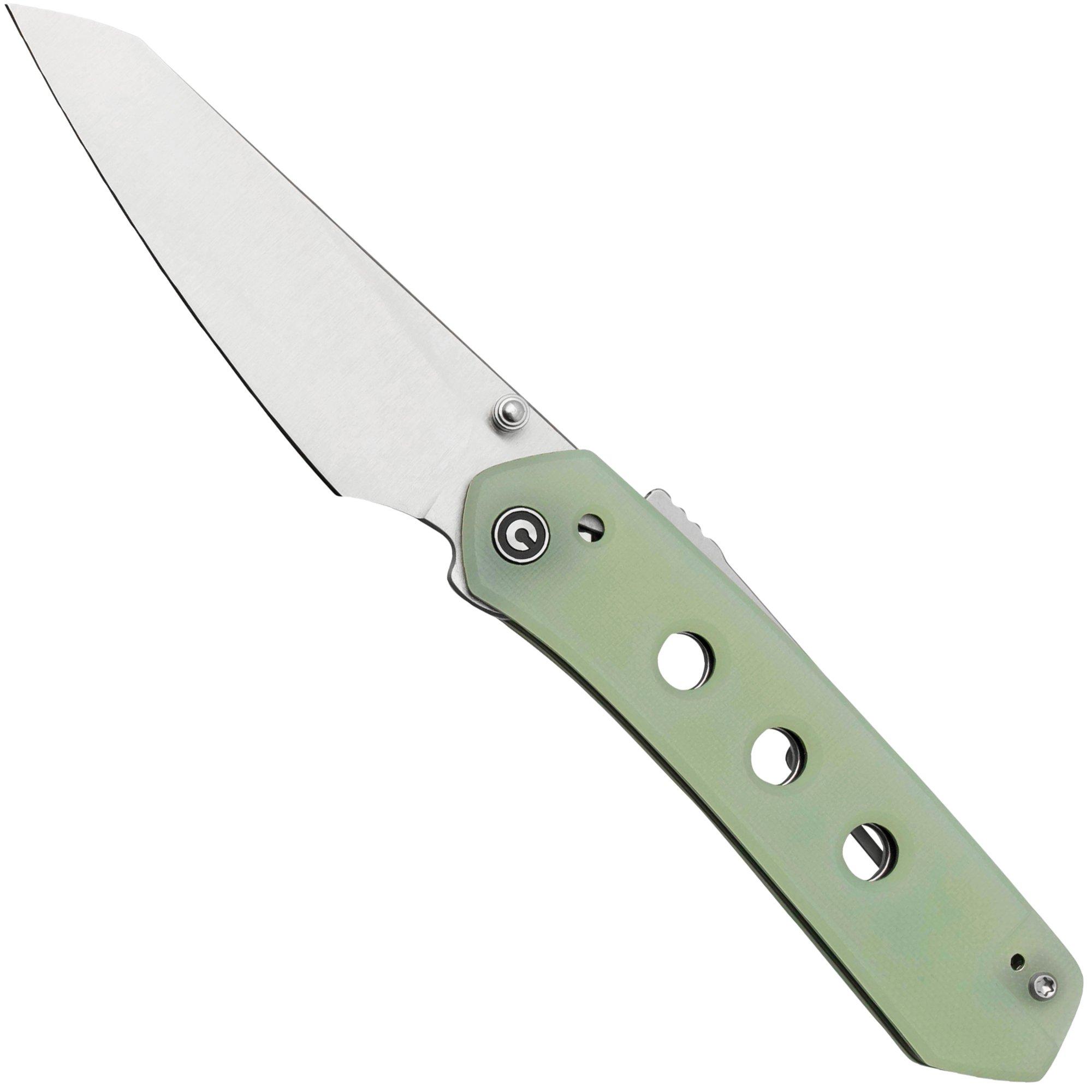 Nóż składany Civivi Vision FG C22036-2 Natural G10, Satin Nitro-V Blade, projekt Snecx Tan