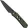 Afbeelding voor Civivi Vision FG C22036-3 Green Micarta, Black Nitro-V Blade, zakmes, Snecx Tan design