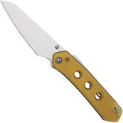 Civivi Vision FG C22036-5 Satin Nitro-V, Polished Ultem, pocket knife, Snecx Tan design