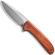 Civivi Primitrox C23005A-3 Satin Nitro-V, Guibourtia Wood couteau de poche