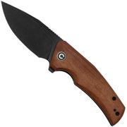 Civivi Regulatron C23006-3 Blackwashed Nitro-V, Guibourtia Wood couteau de poche