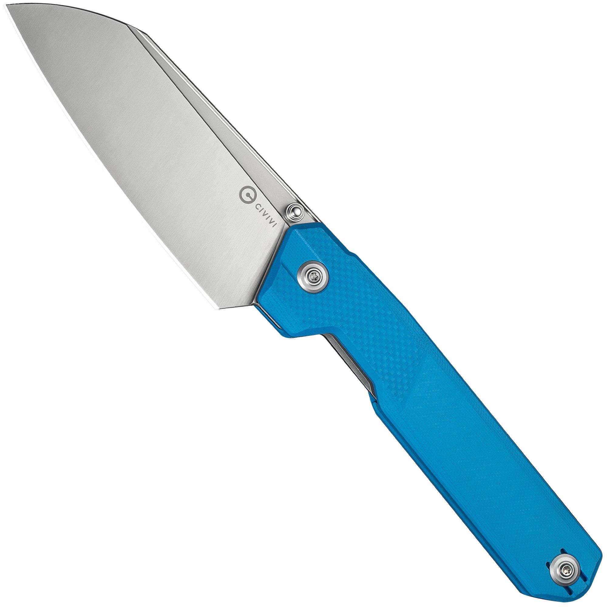 Civivi Hid C23008-5 Satin 14C28N, Blue G10, Taschenmesser, Ostap Hel Design