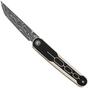 Image for Civivi KwaiQ 23015-DS1, Damascus, Milled Ivory Black G10, pocket knife