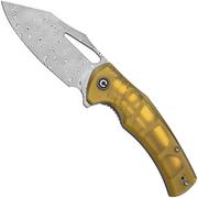 Civivi BullTusk C23017-DS1 Damascus, Polished Ultem, pocket knife