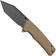 Image for CIVIVI Bhaltair C23024-2 Tan Coarse G10, Black Blade, pocket knife