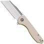 Image for Civivi ExOne C23036-2 Satin Nitro-V, Ivory G10 pocket knife, Brian Brown design