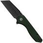 Image for Civivi ExOne C23036-3 Blackwashed Nitro-V, Green Canvas Micarta pocket knife, Brian Brown design