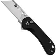 Civivi Elementum Utility C23039B-1 Black Aluminum, Stonewashed Blade Holder, Plain 6Cr Blade coltello da tasca multiuso