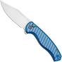 Bild für CIVIVI Stormhowl C23040B-2 Satin Nitro-V, Milled Bright Blue Aluminum, Taschenmesser