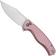 Image pour CIVIVI Stormhowl C23040B-3 Satin Nitro-V, Milled Light Pink Aluminum, couteau de poche