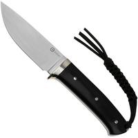 Image pour Civivi Cloud Peak C23044-1 Satin Nitro-V, Black G10, Nickel Silver Guard, couteau fixe