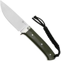 Image pour Civivi Cloud Peak C23044-2 Satin Nitro-V, OD-Green G10, Nickel Silver Guard, couteau fixe