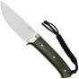 Image for Civivi Cloud Peak C23044-2 Satin Nitro-V, OD-Green G10, Nickel Silver Guard, fixed knife
